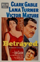 Betrayed movie poster (1954) Mouse Pad MOV_fb4a0dae