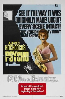 Psycho movie poster (1960) Stickers MOV_fb52e82a