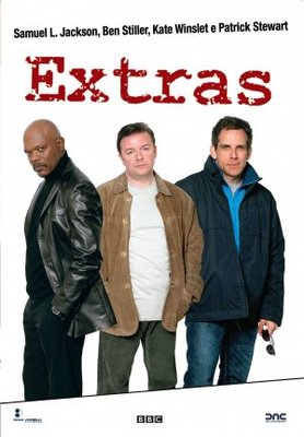 Extras movie poster (2005) wooden framed poster