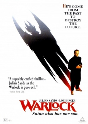 Warlock movie poster (1989) wood print