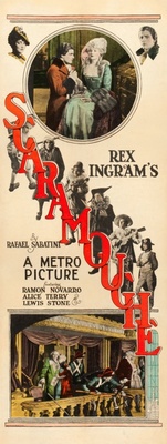Scaramouche movie poster (1923) wood print