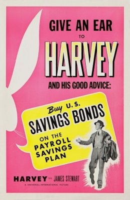 Harvey movie poster (1950) poster with hanger