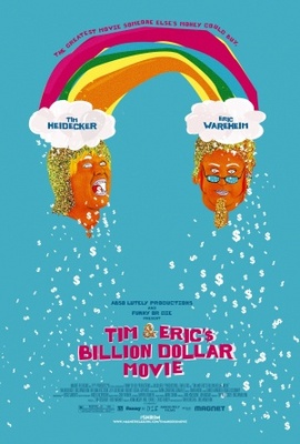 Tim and Eric's Billion Dollar Movie movie poster (2012) poster with hanger