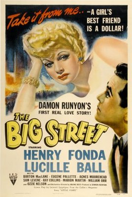 The Big Street movie poster (1942) poster with hanger