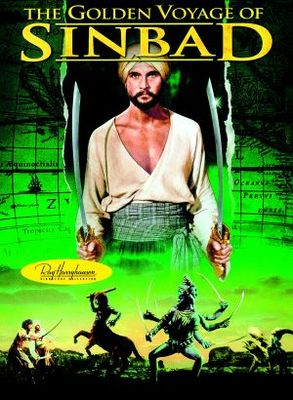 The Golden Voyage of Sinbad movie poster (1974) canvas poster