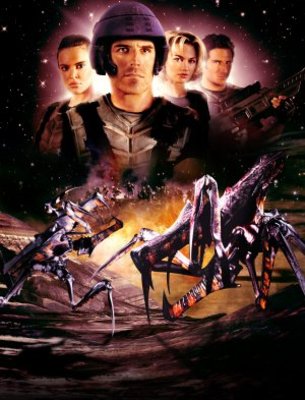Starship Troopers 2 movie poster (2004) metal framed poster