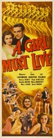 A Girl Must Live movie poster (1939) Mouse Pad MOV_fc0c2c75