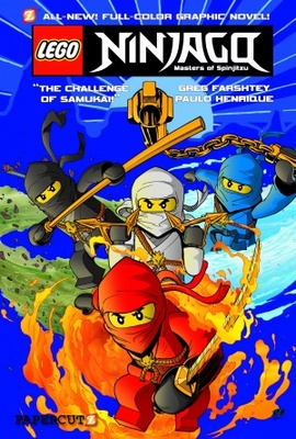 Ninjago: Masters of Spinjitzu movie poster (2011) wood print