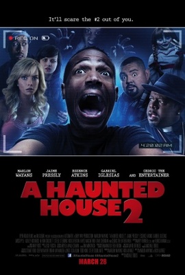 A Haunted House 2 movie poster (2014) poster with hanger