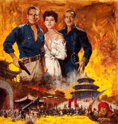 55 Days at Peking movie poster (1963) tote bag
