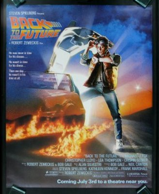 Back to the Future movie poster (1985) Stickers MOV_fc3c852f