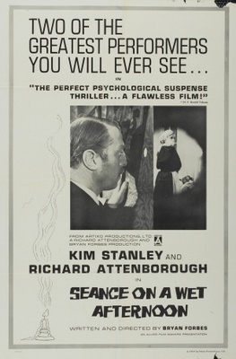 Seance on a Wet Afternoon movie poster (1964) wooden framed poster