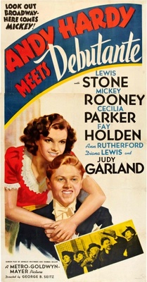 Andy Hardy Meets Debutante movie poster (1940) pillow