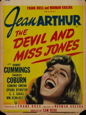 The Devil and Miss Jones movie poster (1941) canvas poster