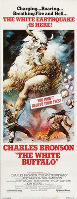 The White Buffalo movie poster (1977) wooden framed poster