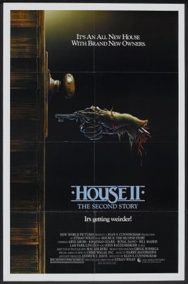 House II: The Second Story movie poster (1987) wood print