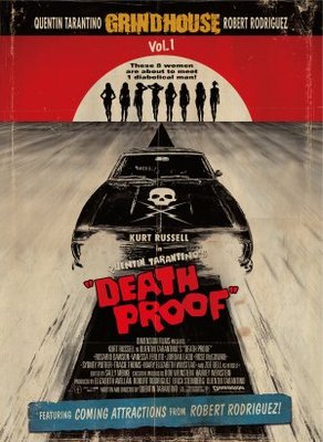 Death Proof movie poster (2007) metal framed poster