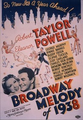 Broadway Melody of 1938 movie poster (1937) canvas poster