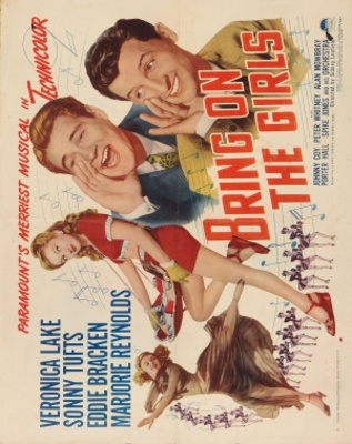 Bring on the Girls movie poster (1945) mouse pad