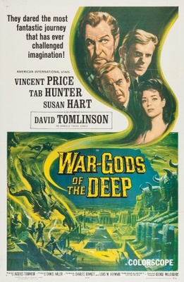 The City Under the Sea movie poster (1965) wood print