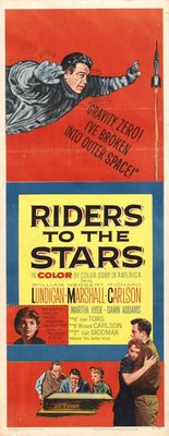 Riders to the Stars movie poster (1954) mug