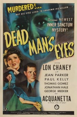 Dead Man's Eyes movie poster (1944) sweatshirt