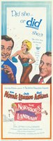 The Notorious Landlady movie poster (1962) hoodie #697488