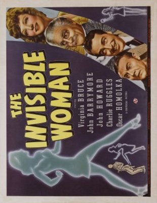 The Invisible Woman movie poster (1940) canvas poster