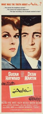 Ada movie poster (1961) metal framed poster