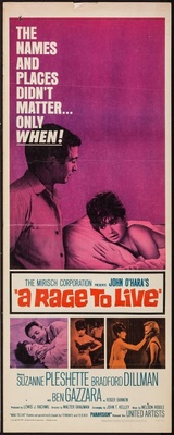 A Rage to Live movie poster (1965) poster with hanger