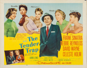 The Tender Trap movie poster (1955) Longsleeve T-shirt
