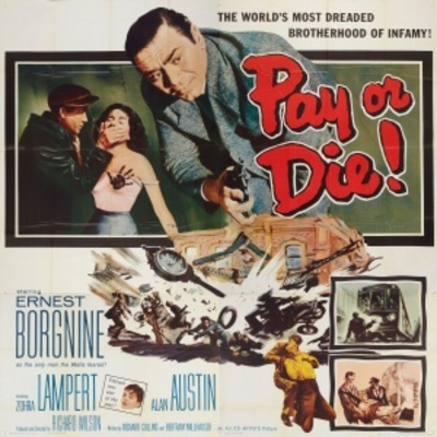 Pay or Die movie poster (1960) mouse pad
