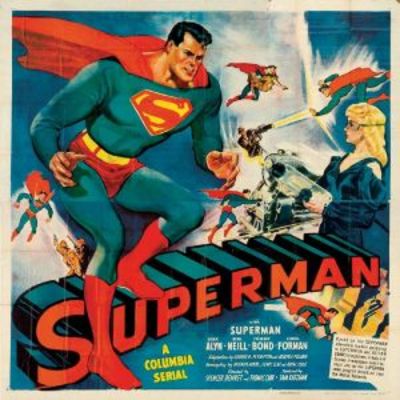 Superman movie poster (1948) poster with hanger