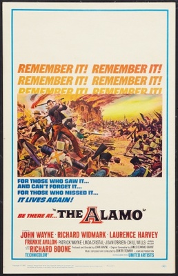 The Alamo movie poster (1960) Stickers MOV_fd19d73b
