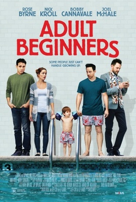 Adult Beginners movie poster (2014) canvas poster