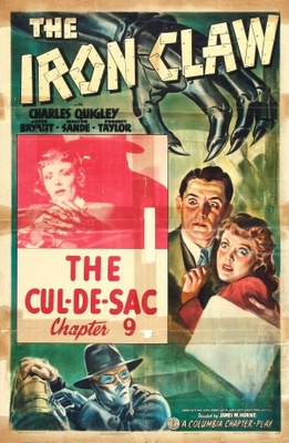 The Iron Claw movie poster (1941) metal framed poster