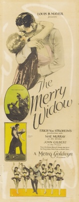 The Merry Widow movie poster (1925) poster with hanger