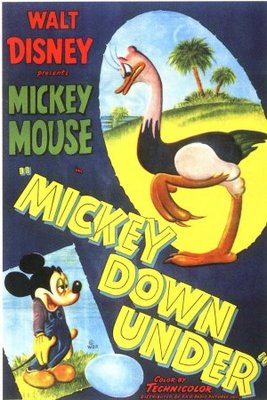 Mickey Down Under movie poster (1948) Mouse Pad MOV_fd42f01f