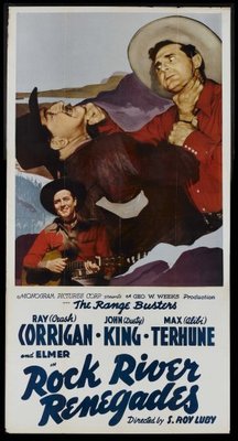 Rock River Renegades movie poster (1942) wooden framed poster