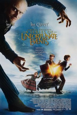 Lemony Snicket's A Series of Unfortunate Events movie poster (2004) poster with hanger