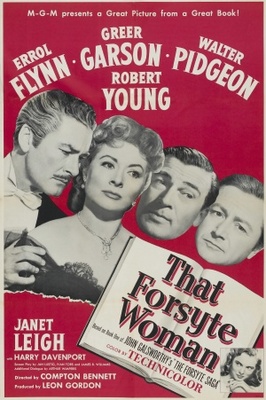 That Forsyte Woman movie poster (1949) metal framed poster