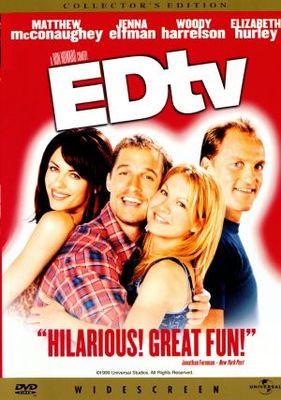 Ed TV movie poster (1999) canvas poster