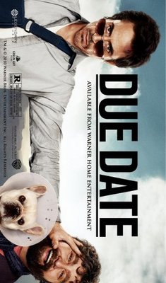 Due Date movie poster (2010) pillow