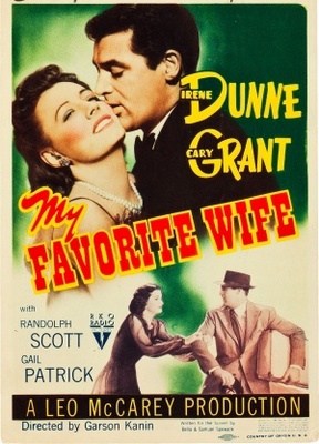 My Favorite Wife movie poster (1940) canvas poster