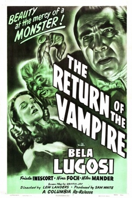 The Return of the Vampire movie poster (1944) sweatshirt