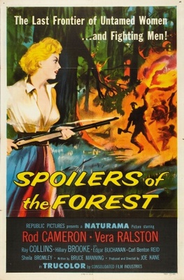 Spoilers of the Forest movie poster (1957) Longsleeve T-shirt