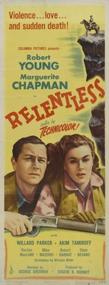 Relentless movie poster (1948) Mouse Pad MOV_fd8a0218