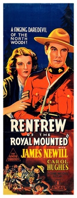 Renfrew of the Royal Mounted movie poster (1937) pillow