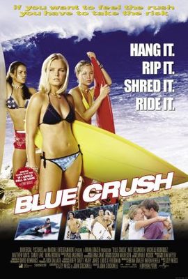 Blue Crush movie poster (2002) wooden framed poster