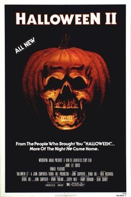 Halloween II movie poster (1981) canvas poster